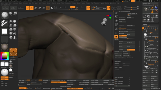 Aprenda Modelagem 3d no Zbrush! Faça o Kratos Funko! - Screenshot_03