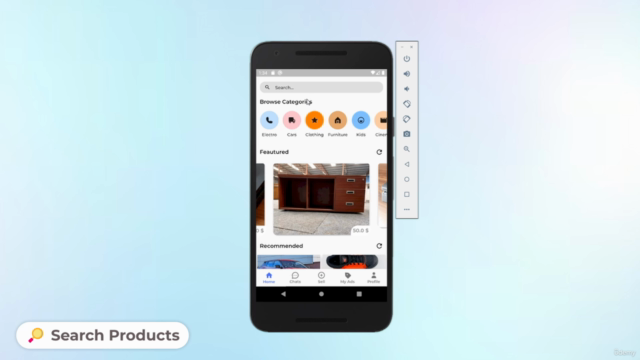 Build an OLX / Ebay clone with Flutter, Firebase and Getx – Screenshot 4