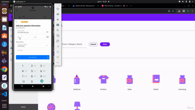 Flutter , Dart  , Firebase - Multi-Store App [2025 Edition] – Screenshot 2