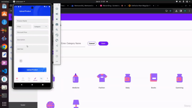 Flutter , Dart  , Firebase - Multi-Store App [2025 Edition] – Screenshot 3