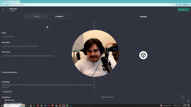 Custom ChatGPT: Erstelle eigene professionelle GPT's – Screenshot 1