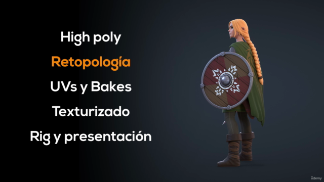 Blender: Creación de personajes estilizados para videojuegos – Screenshot 2