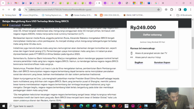 Belajar Menghitung Kurs USD Terhadap Mata Uang BRICS – Screenshot 2