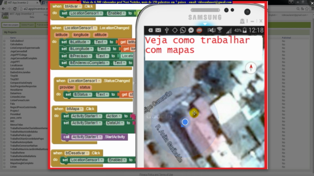 Criar aplicativos para celular com App Inventor – Screenshot 4