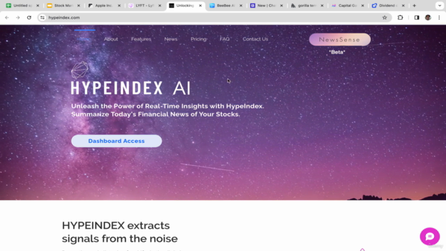 Stock Market Analysis & Dividend Investing with AI – Screenshot 2