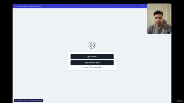 Social Authentication in Laravel: A Practical Guide – Screenshot 1