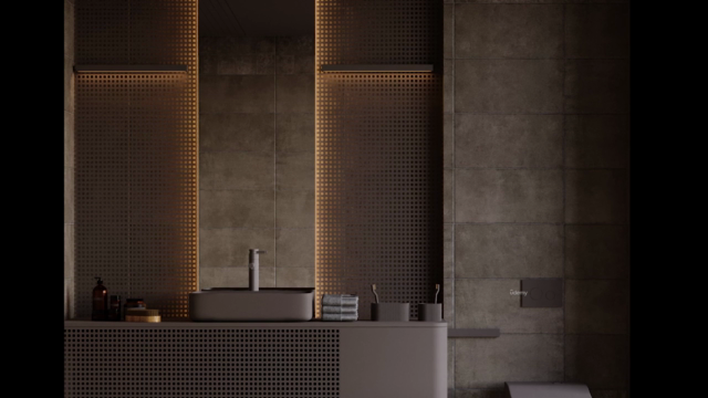 3Ds Max Photorealistic Interior Design: Bathroom Edition - Screenshot_01
