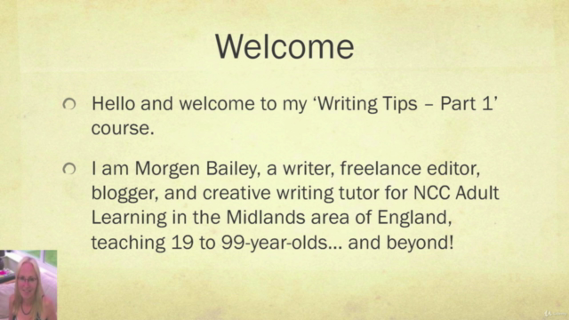 Creative Writing - Writing Tips part 1 – Screenshot 2
