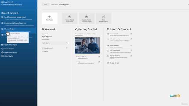 Nvivo Masterclass: Qualitative Data Analysis Using Nvivo – Screenshot 2