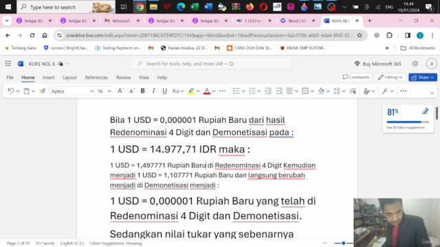 Belajar Menghitung Rumus Kurs Nol Mata Uang Suatu Negara – Screenshot 4