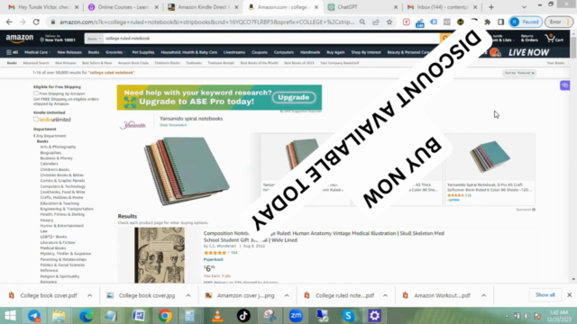 Amazon No Content, Publish Profitable KDP Low Content Books – Screenshot 1
