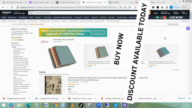 Amazon No Content, Publish Profitable KDP Low Content Books – Screenshot 2