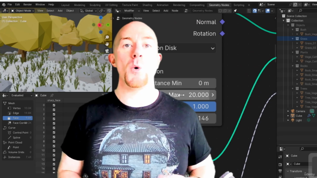 Geometry Nodes in Blender 4: Create Complex 3D Models – Screenshot 3