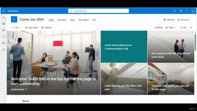 SharePoint Document Libraries: Two Hour Introduction – Screenshot 1