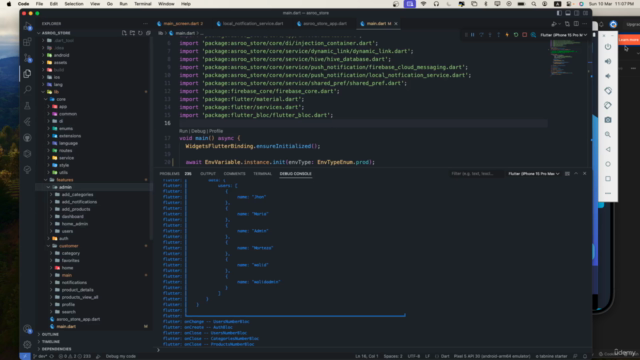 Flutter Store App GraphQl,Bloc, Freezed & Clean Architecture – Screenshot 1