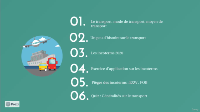La Logistique : Management du transport international – Screenshot 1