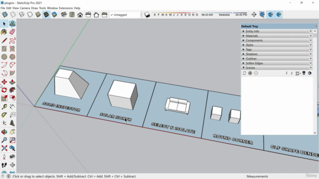 Los mejores plugings de Sketchup. Poder en Sketchup – Screenshot 1