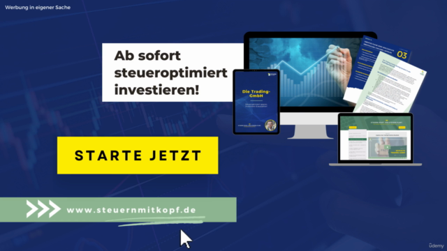 Die Trading GmbH: Ein Kurs von Steuerberater Roland Elias – Screenshot 4