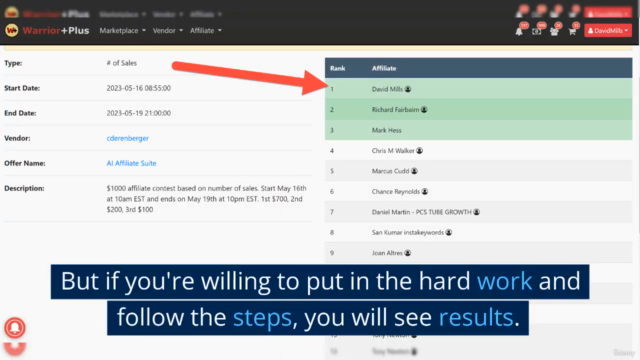 Affiliate Marketing Mastery: Secrets to Success – Screenshot 4