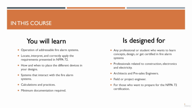 Design of Fire Alarm Systems based on NFPA 72 codes 2022 – Screenshot 2