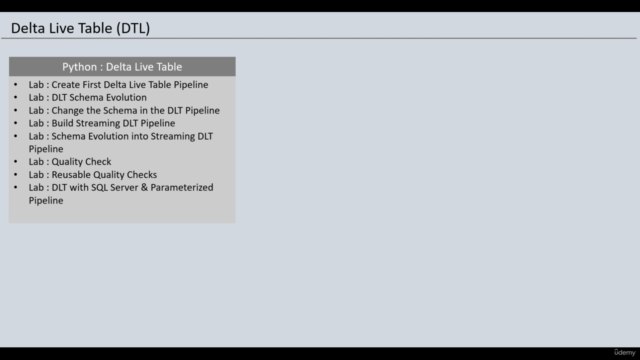 Databricks : Delta Live Table (DLT) – Screenshot 3