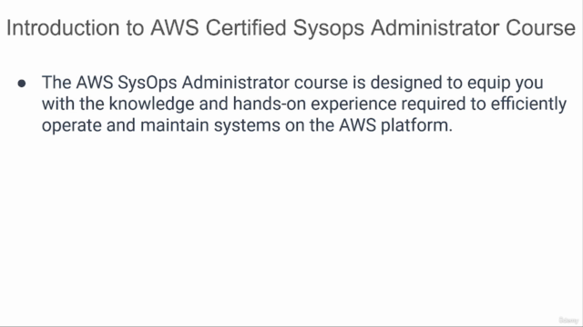 AWS Certified SysOps Administrator Associate SOA-C02 [2025] – Screenshot 2