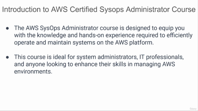 AWS Certified SysOps Administrator Associate SOA-C02 [2025] – Screenshot 3