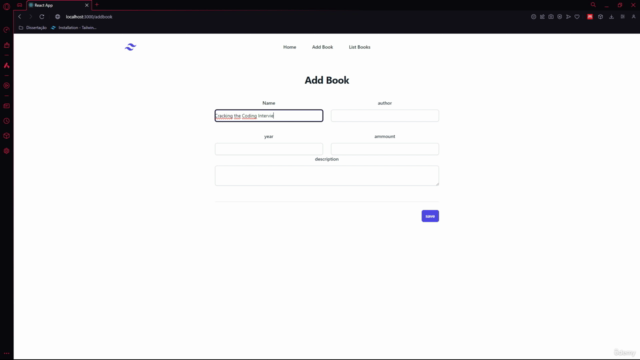 Fast-Track Full Stack Development: MERN Stack Book Library – Screenshot 2