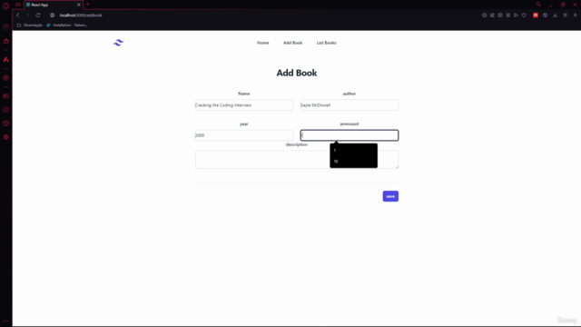 Fast-Track Full Stack Development: MERN Stack Book Library – Screenshot 3