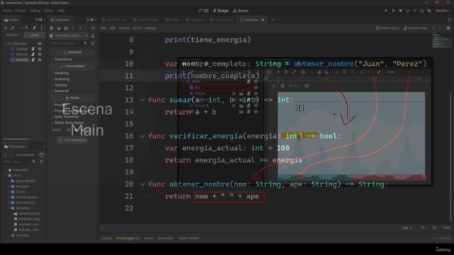 Máster de videojuegos en 2D con Godot 4 y GDScript – Screenshot 2