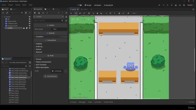 Máster de videojuegos en 2D con Godot 4 y GDScript – Screenshot 3