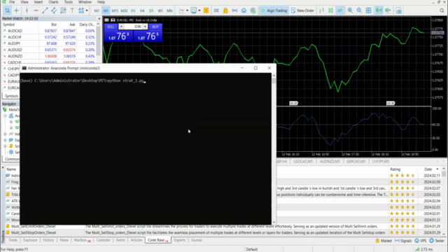Algorithmic Forex Trading with MT5 Python API - Screenshot_02