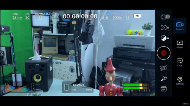 Come fare video con iPhone - applicazione BlackMagic Camera – Screenshot 2