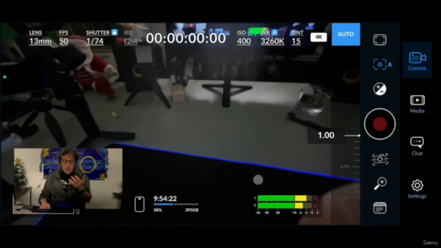 Come fare video con iPhone - applicazione BlackMagic Camera – Screenshot 3