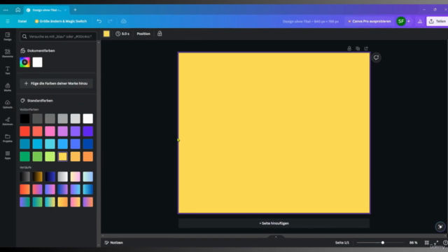 Canva - Der Komplettkurs für Einsteiger – Screenshot 1