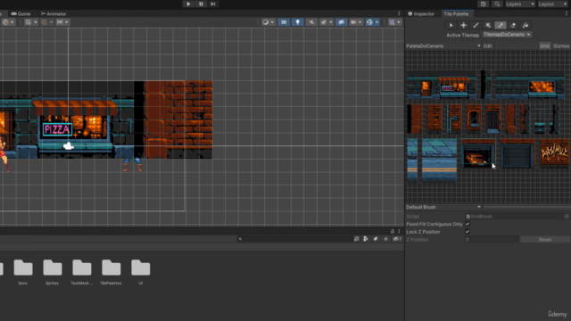 Jogo de Luta de Rua (Beat'em Up) na Unity – Screenshot 2