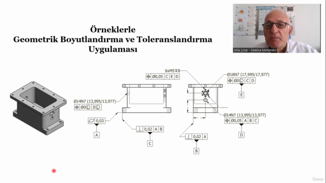 Örneklerle Geometrik Boyutlandırma ve Toleranslandırma – Screenshot 1