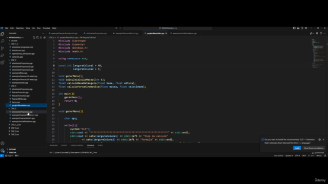 C++ moderno para iniciantes – Screenshot 4