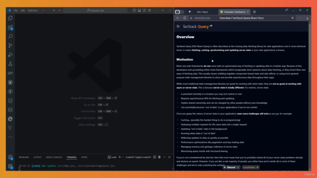 Domina Zustand y Tanstack: Guía Completa de Estados en React – Screenshot 3