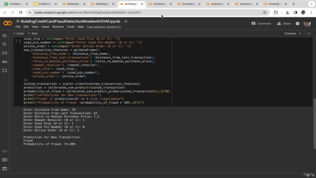 Building Credit Card Fraud Detection with Machine Learning – Screenshot 2
