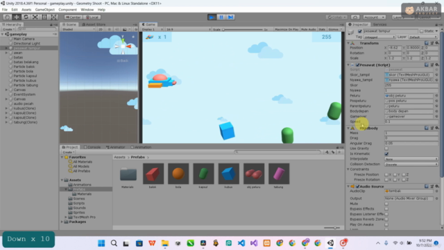 Membuat Game Shooter 3D Menggunakan Unity - Screenshot_02