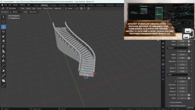 Blender 4 Geometry Nodes for Beginners – Screenshot 1