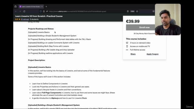 Learn Livewire V3 from Scratch : Practical Course – Screenshot 2