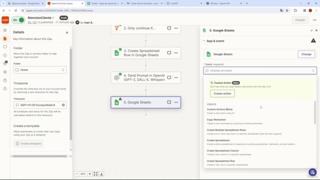Experto Zapier. Aprende a Automatizar Procesos sin programar – Screenshot 3