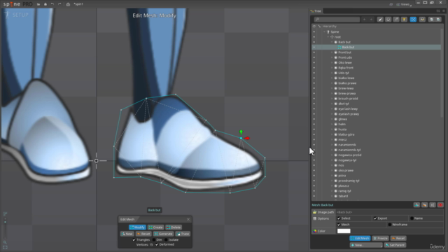 Kurs Spine Pro – animowany charakter – Screenshot 3
