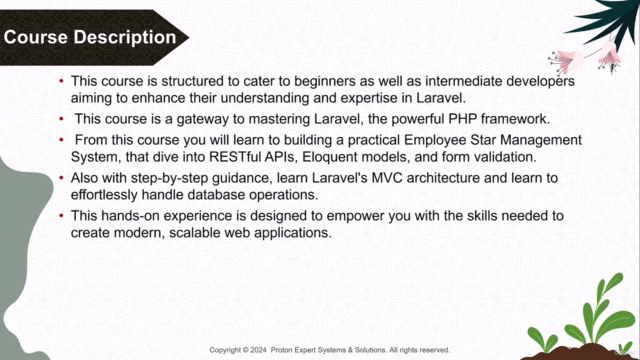 Learn Laravel with a case study (Feb 2024) – Screenshot 1