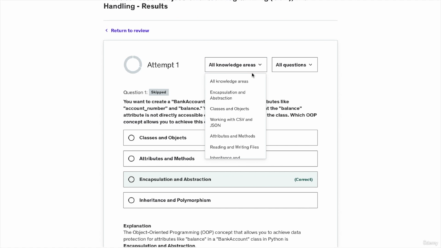 Python PCEP Certification Assessment Test 2025 – Screenshot 3