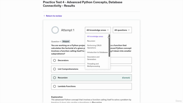 Python PCEP Certification Assessment Test 2025 – Screenshot 4