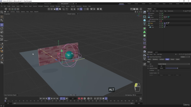 Cinema 4D Complete : Vol. 4 All about Simulations – Screenshot 1