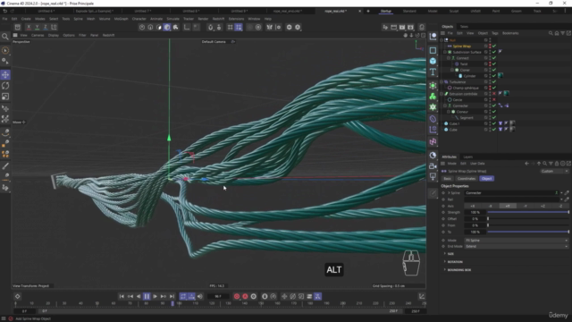Cinema 4D Complete : Vol. 4 All about Simulations – Screenshot 2